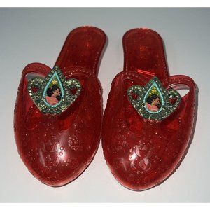 Jakks Disney Princess Elena Dress Up Shoes Red Girls One Size Halloween Costume